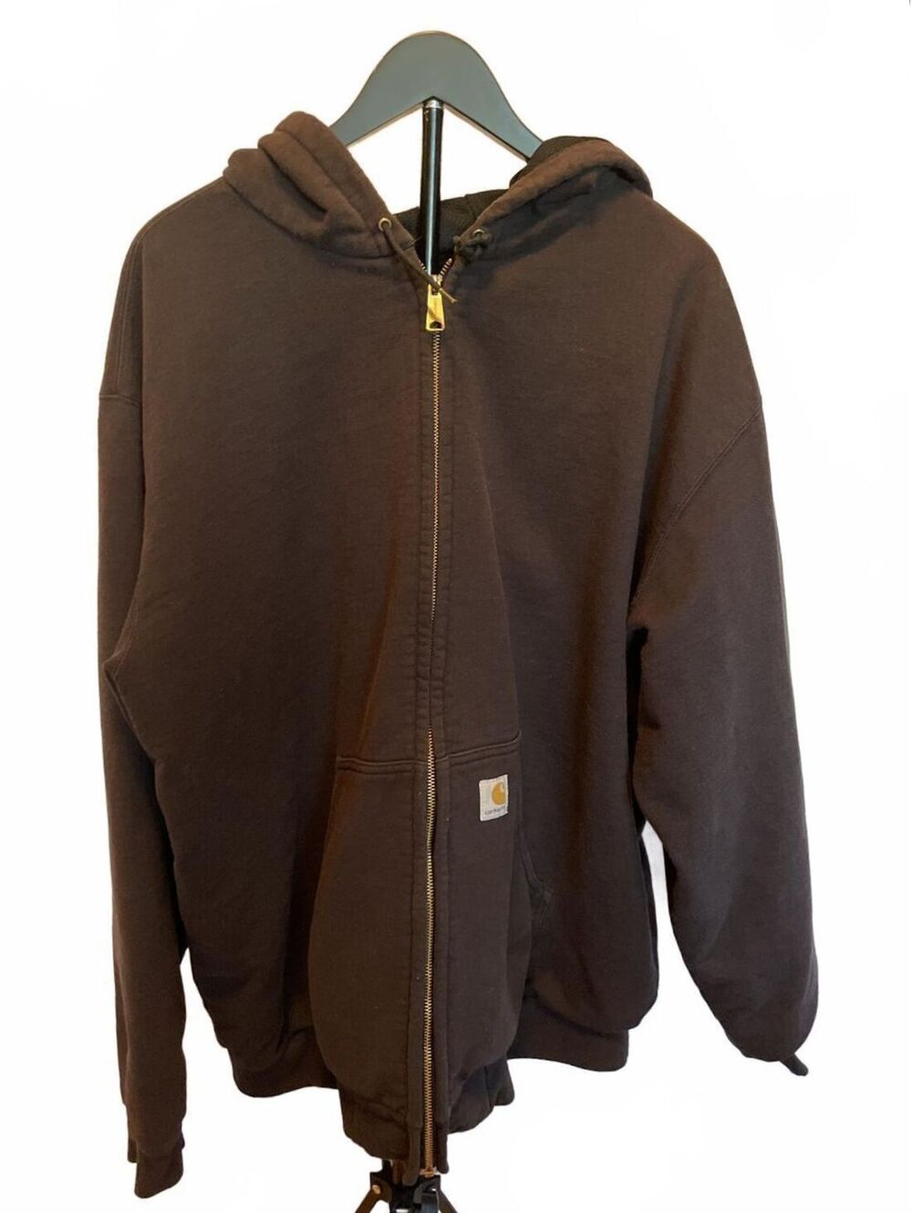 Carhartt J149 Thermal-Lined Active Jacket Men 2XL Tall Black Workwear Grunge